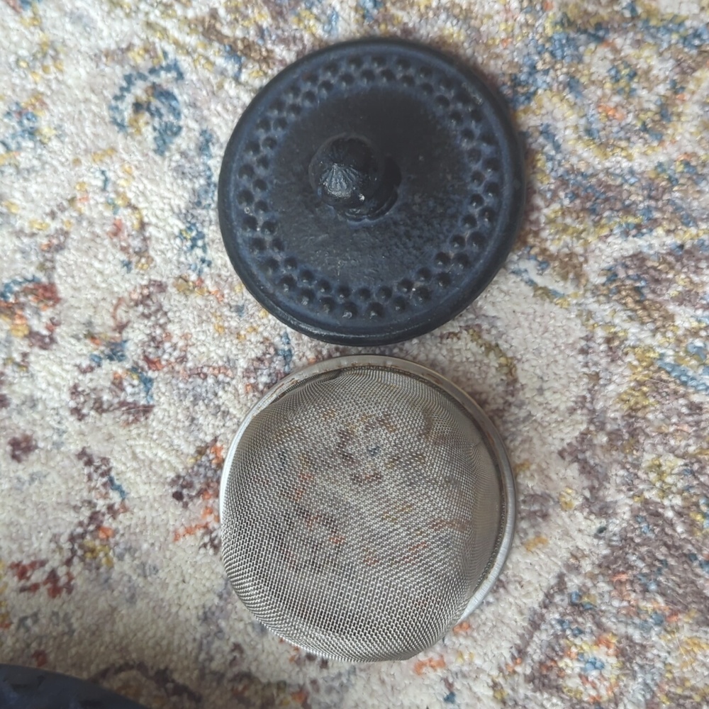 Japanese Tea Pot with Matching Trivet - Picture 6 of 11
